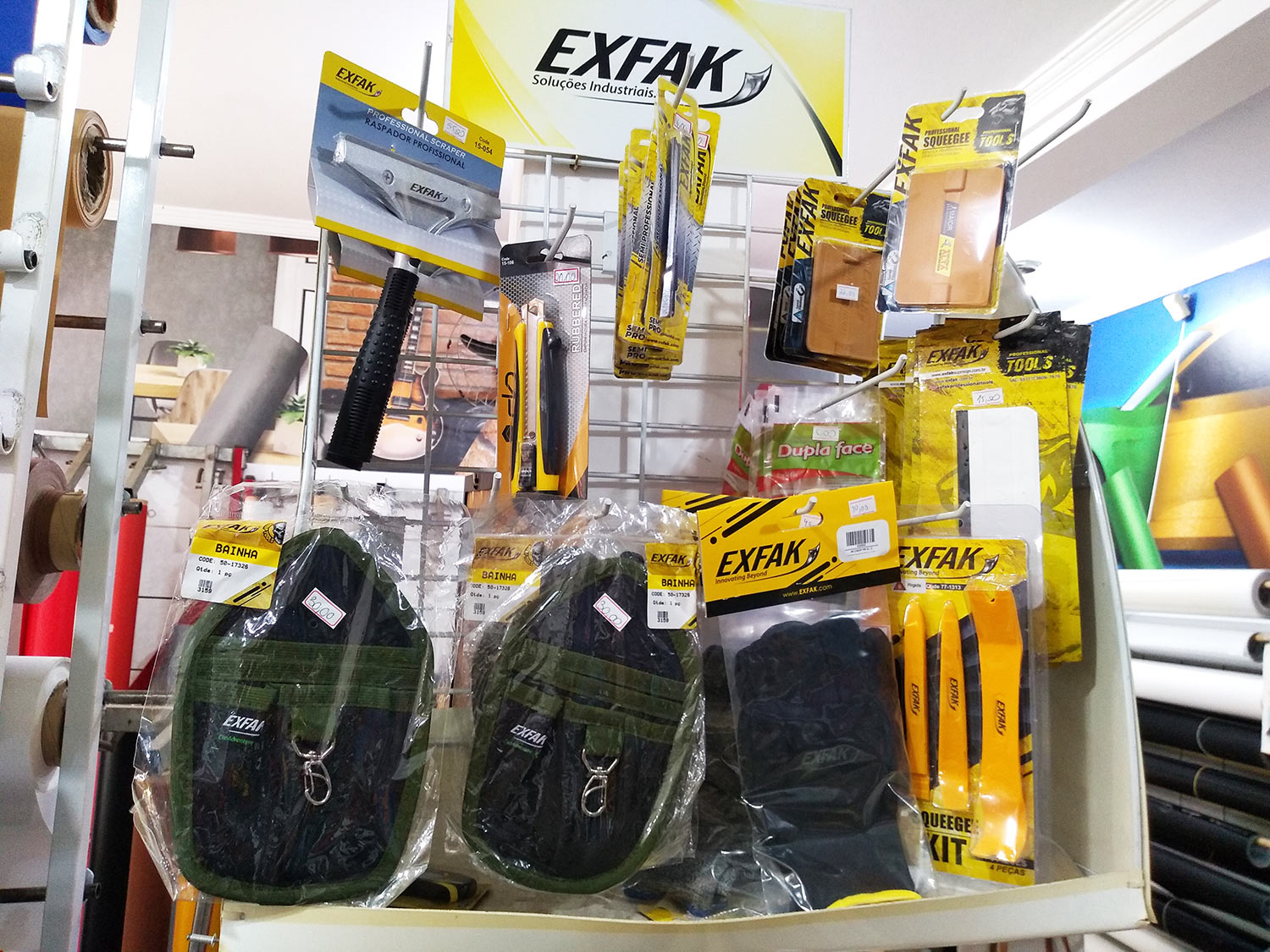 Acessórios estiletes, lâminas, espátulas